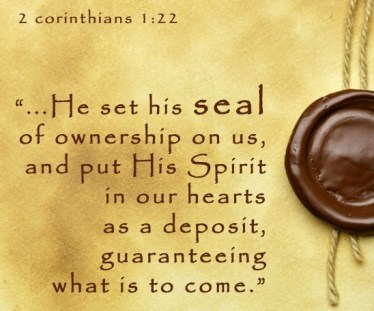 Image result for picture 2cor1:22