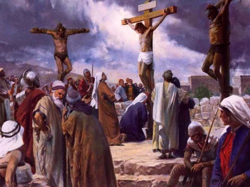 Image result for picture of Christ's crucifixion