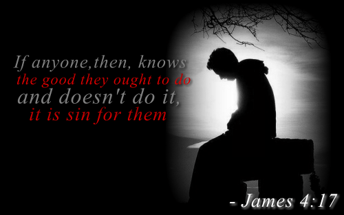 Image result for picture james 4:17